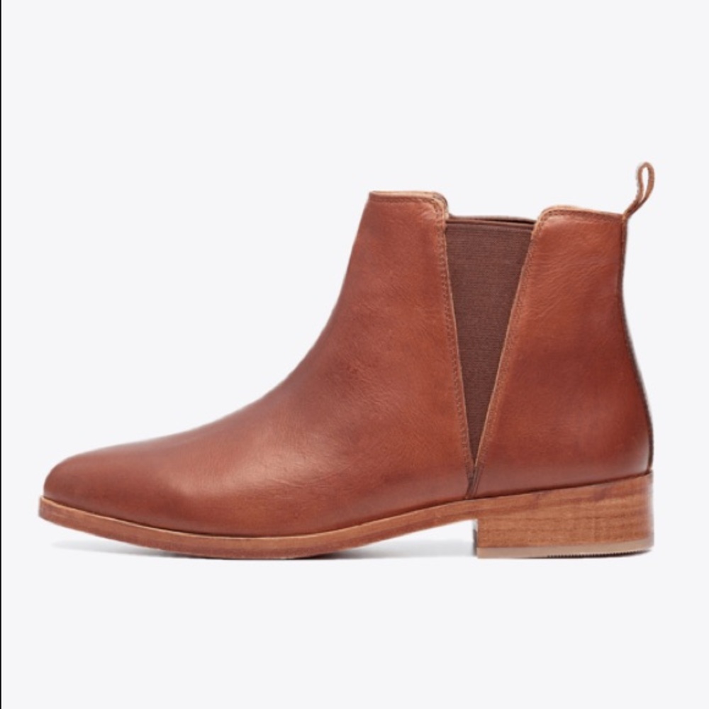 Nisolo Chelsea Boot Brandy Size 9